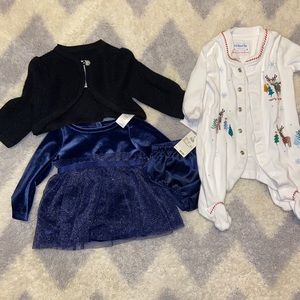 New born Christmas outfits